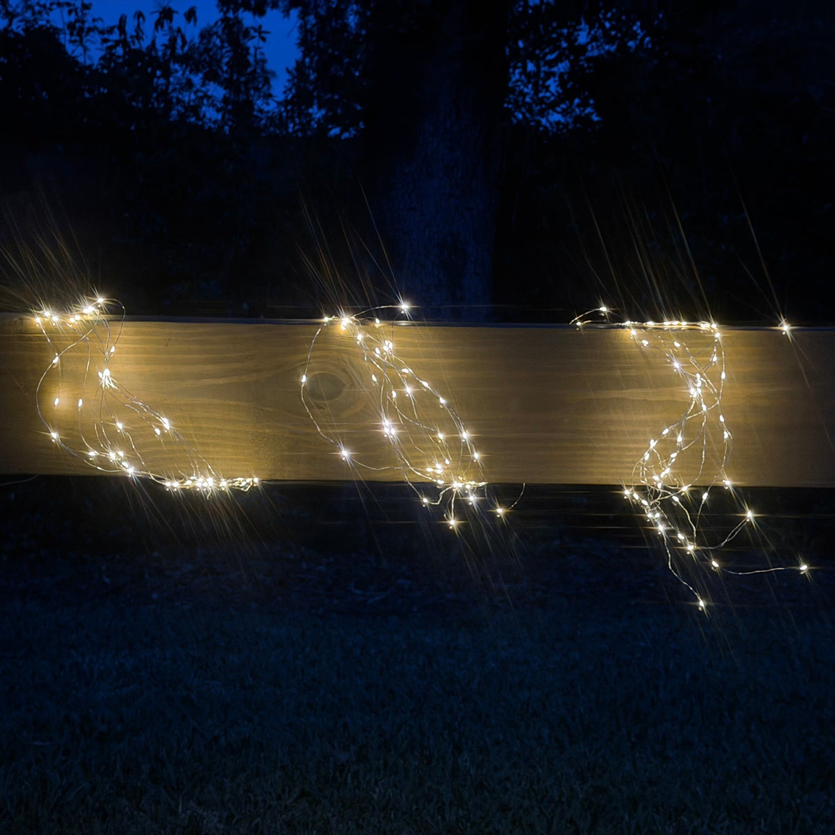 Soft, white fountain fairy light 10 strand
