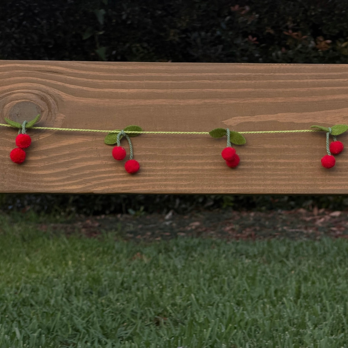 Cherry Garland - 6 ft