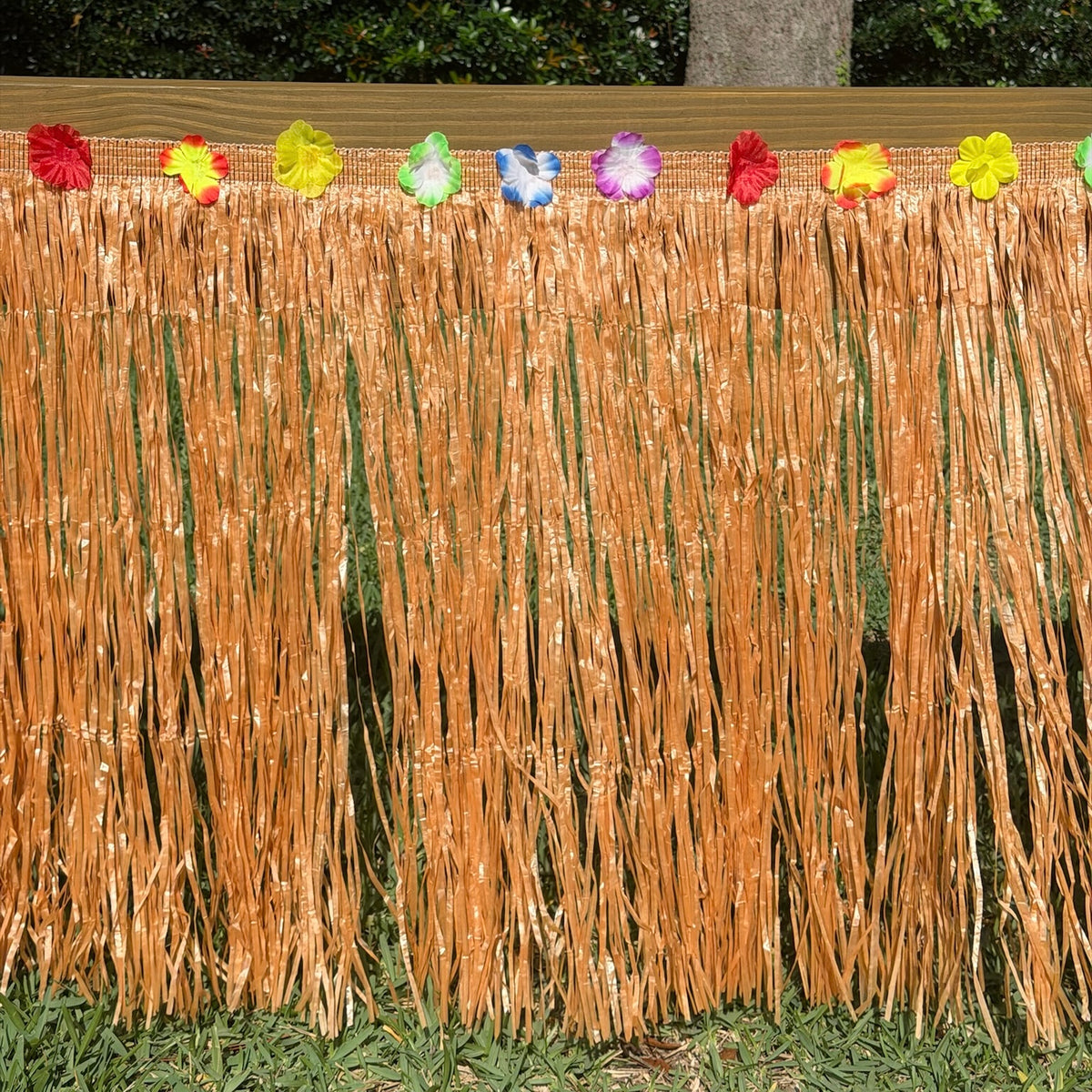 Luau Skirt - 9 ft x 29 in drop