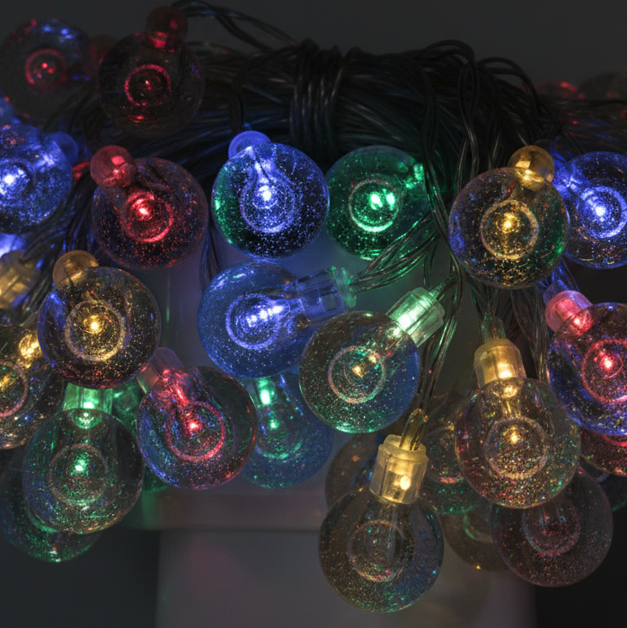 Crystal Globes - close up