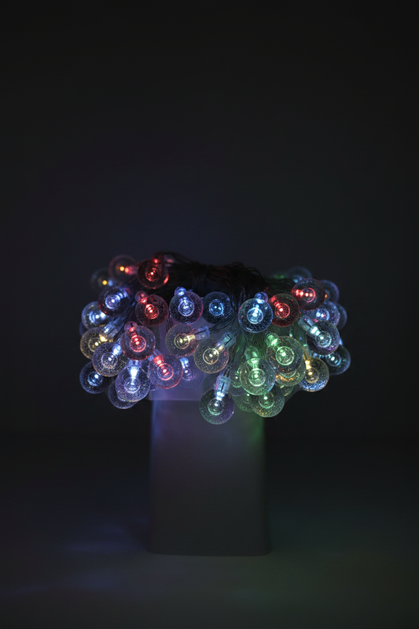 Crystal Globes - lights off